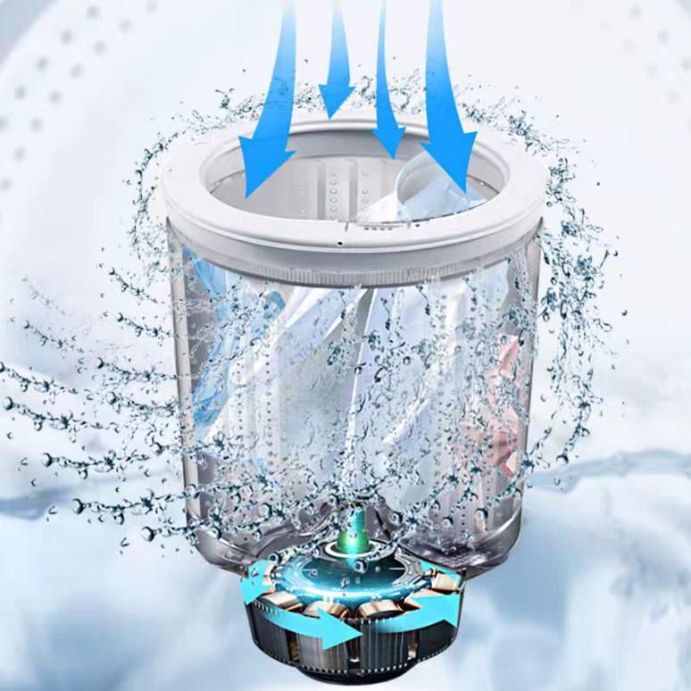 Máy giặt Mini 2 lồng chuyên giặt đồ cho trẻ sơ sinh và trẻ nhỏ 6kg