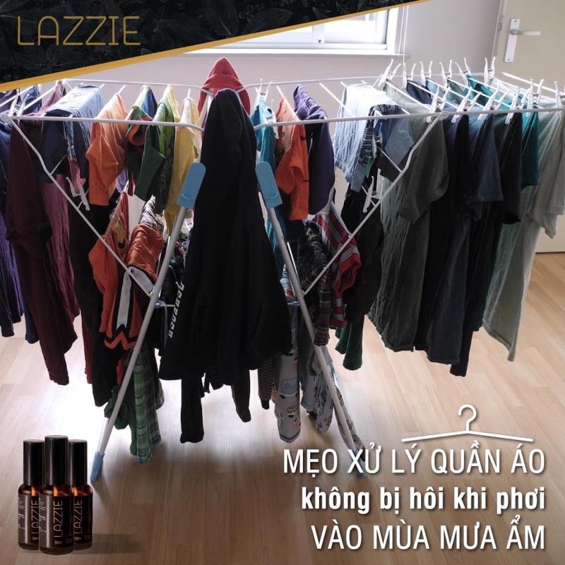 LAZZIE- Xịt khử khuẩn, khử mùi, xịt thơm đa năng cao cấp - Thành phần an toàn