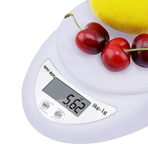 Cân điện tử để bàn, cân nhà bếp KITCHEN SCALE MAX 5kg