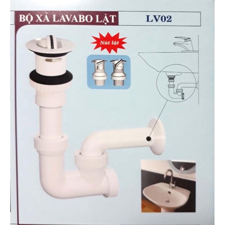 LV02 - Bộ cả lavabo lật (không xi)