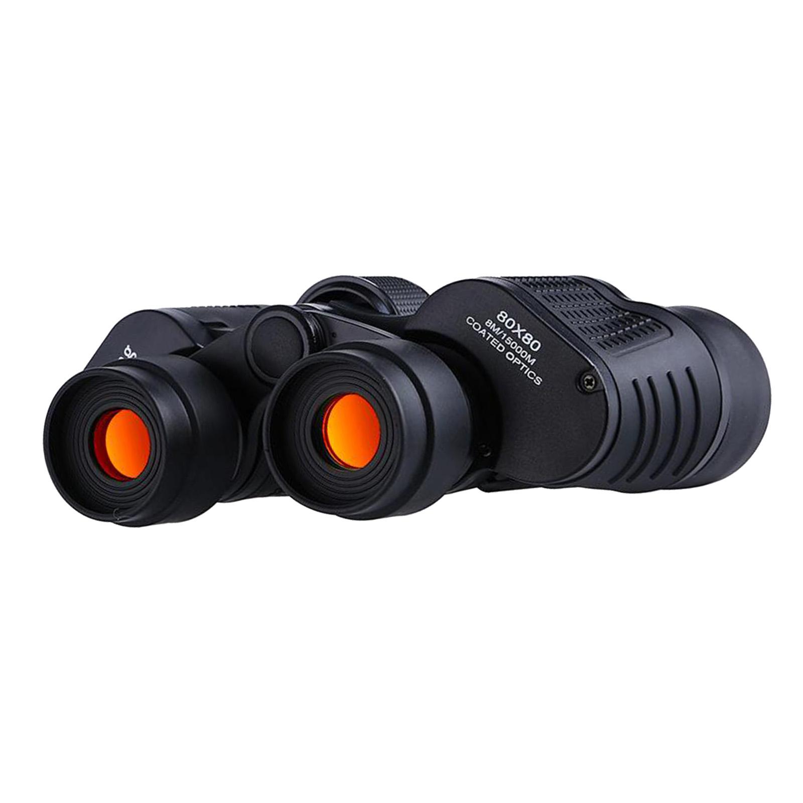 Binoculars 80X80 HD High Power Telescope Optical Glass lens Easy Focus