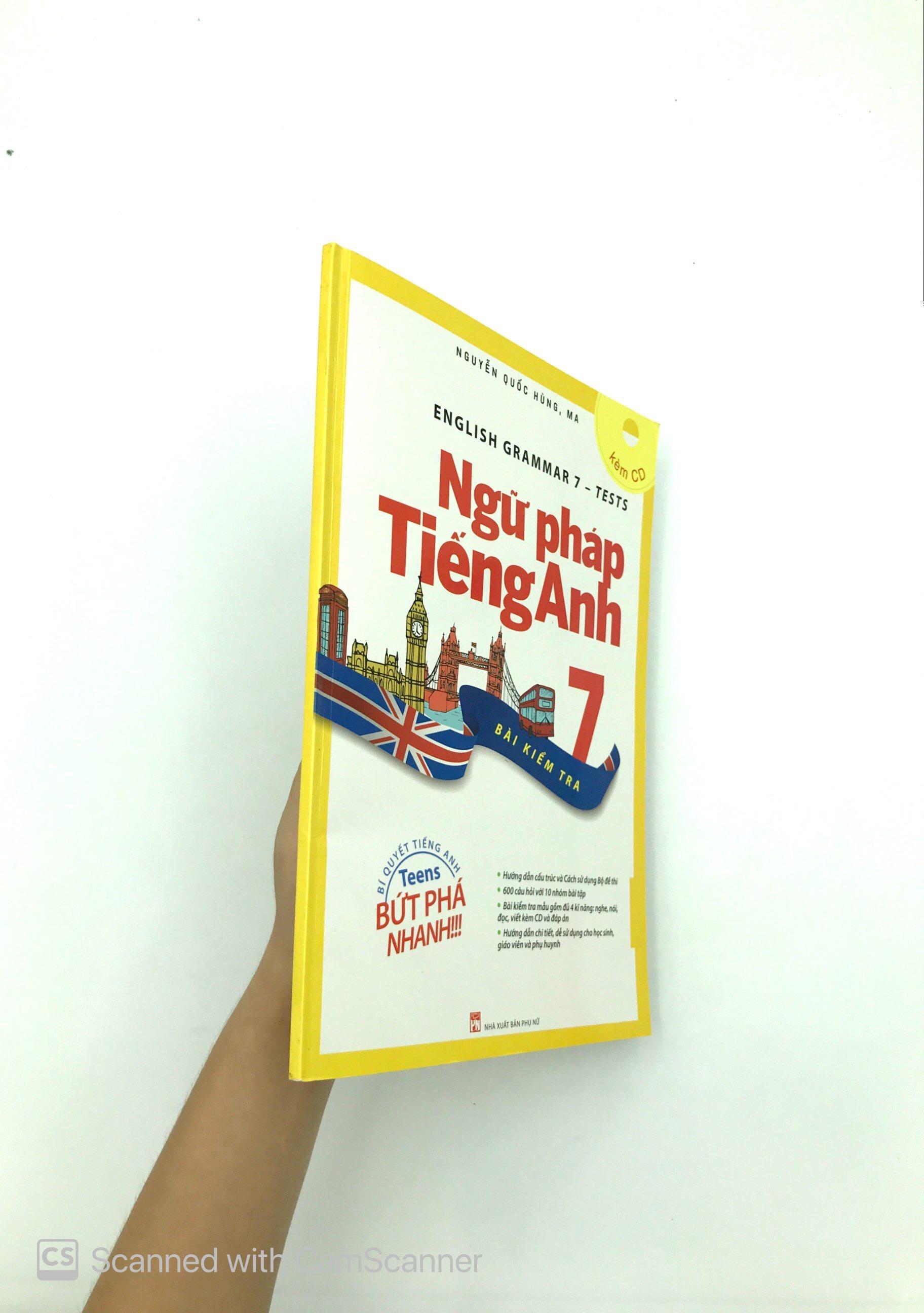 English Grammar - Ngữ Pháp Tiếng Anh 7 (Bài Kiểm Tra)