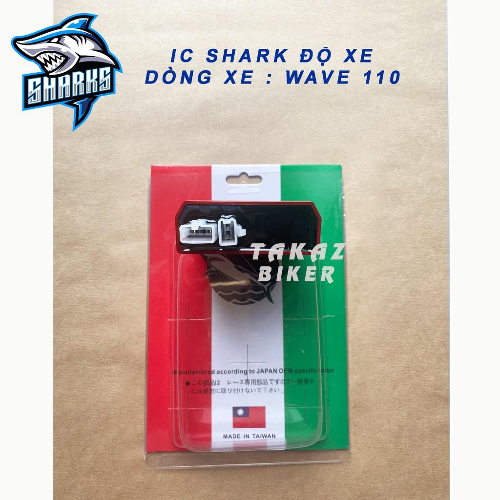 COMBO IC VÀ MOBIN SƯỜN SHARK MỞ TUA HONDA WAVE S110, RS110, RSX110 Xăng Cơ