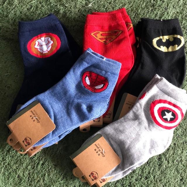 Loại đẹp - Tất bé trai, bé gái siêu nhân 1- 5 tuổi mịn êm