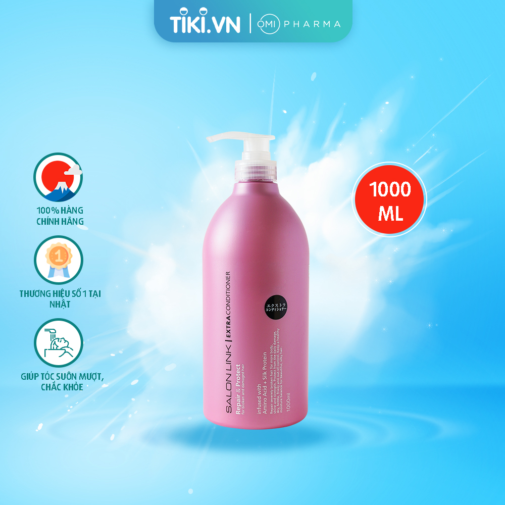 Dầu Xả Siêu Dưỡng &Amp; Phục Hồi Tóc Salon Link Repair &Amp; Protect Extra 1000Ml
