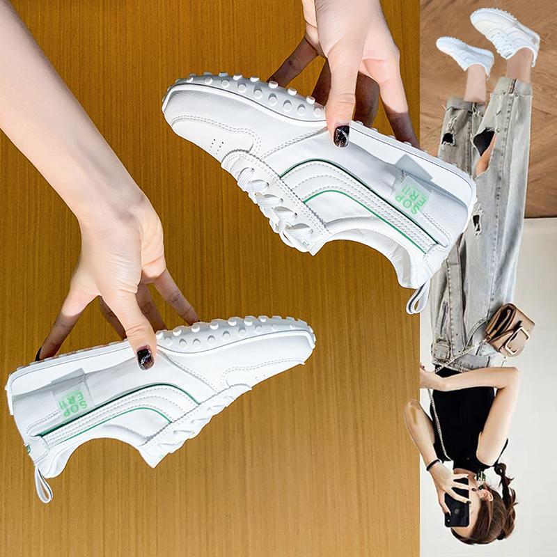 Phong cách mới nhất đôi giày nhỏ màu trắng đôi giày ngoài trời đôi giày chạy hợp thời trang giày hợp thời trang