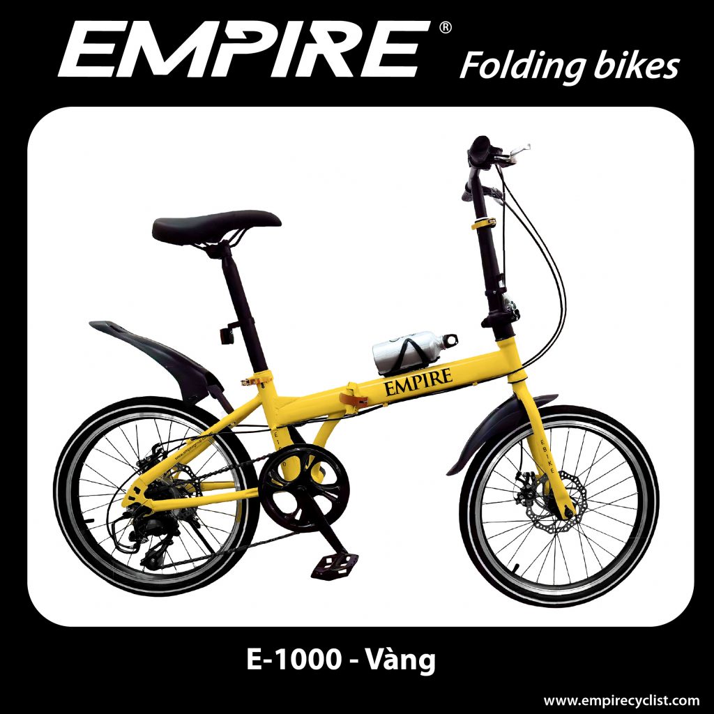 Xe đạp gấp Empire Model E-1000- Hàng chính hãng.