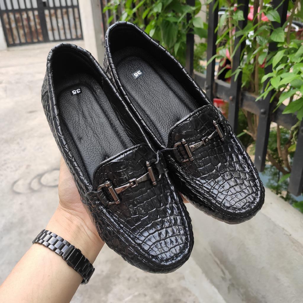 Giày NỮ Da Cá Sấu đẹp sang trọng!