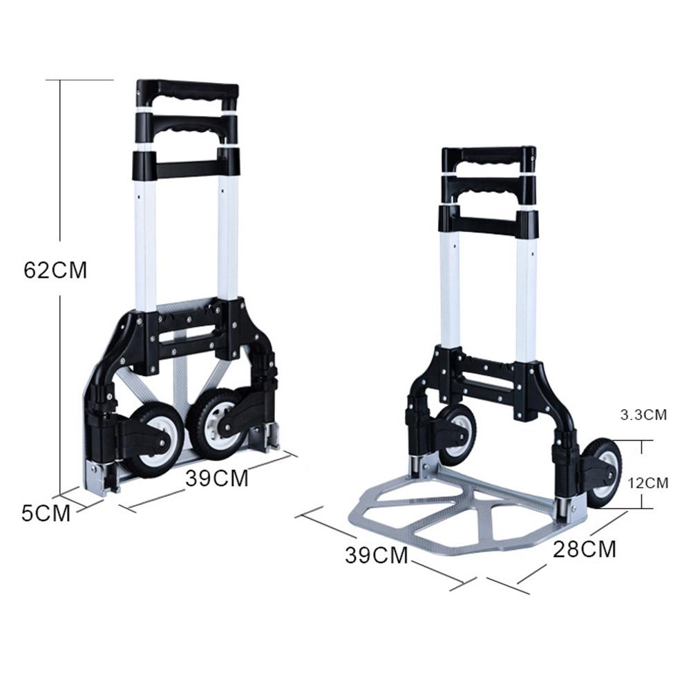 Xe đẩy giỏ hàng siêu thị, xe nâng cá nhân có thể điều chỉnh tay cầm
