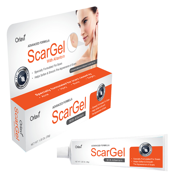Kem Hỗ Trợ Trị Sẹo Orlavi ScarGel - Gel Làm Mờ 4 Loại Sẹo Lồi, Lõm, Co Rút & Phì Đại