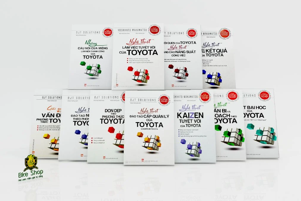 Combo sách Toyota - Trọn bộ 11 cuốn - Bí quyết thành công của doanh nghiệp hàng đầu thế giới