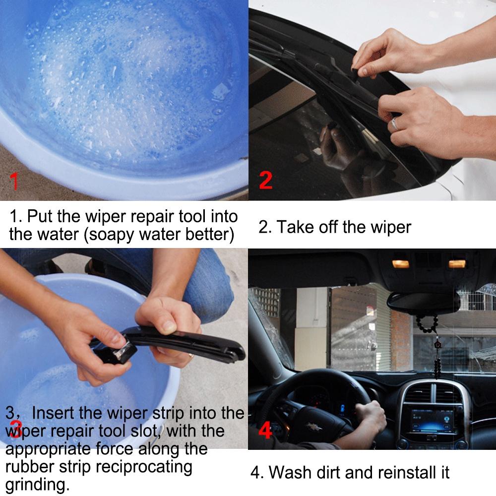 Dụng cụ vệ sinh cần gạt nước kính chắn gió xe hơi
