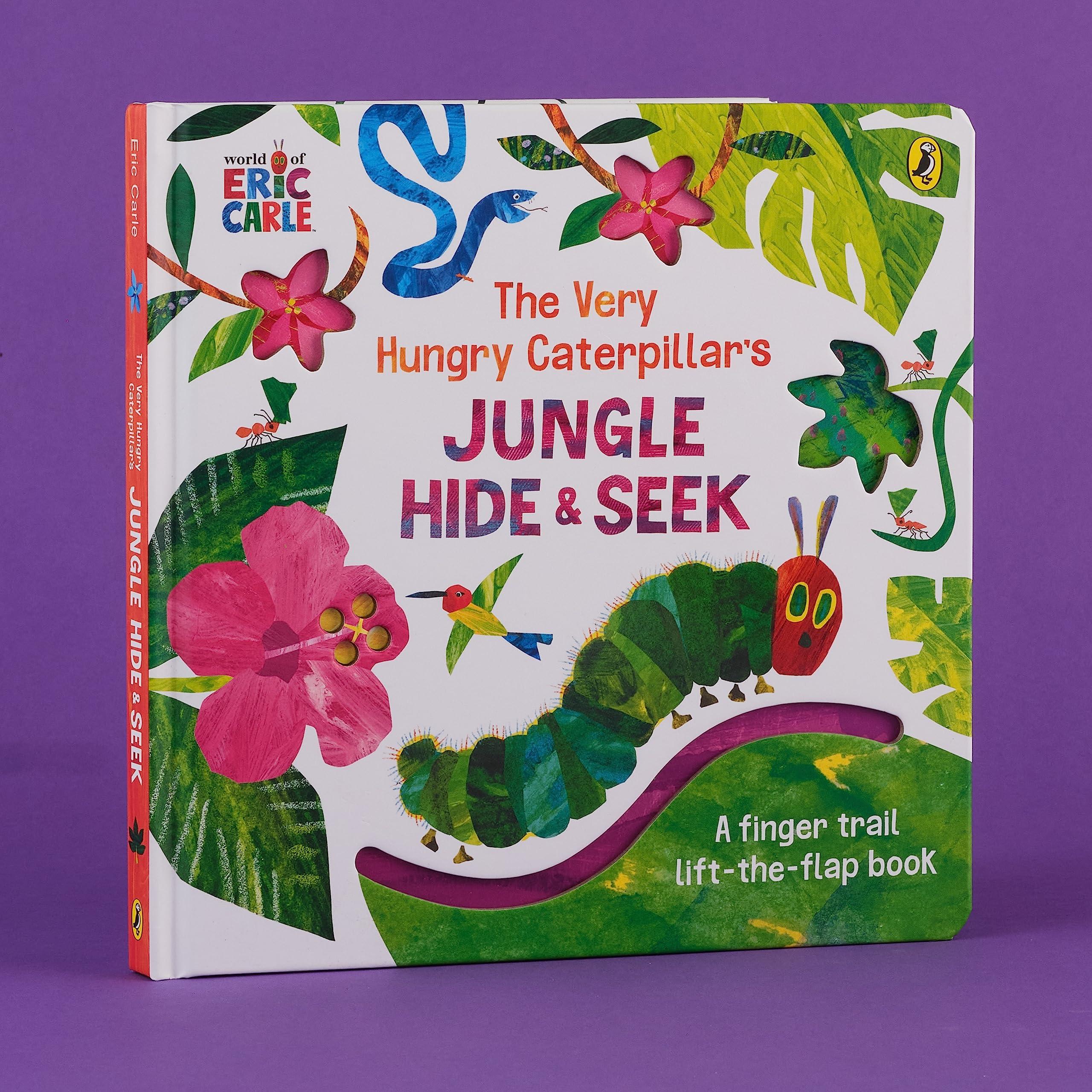 The Very Hungry Caterpillar's Jungle Hide And Seek: A Finger Trail Lift-the-Flap Book