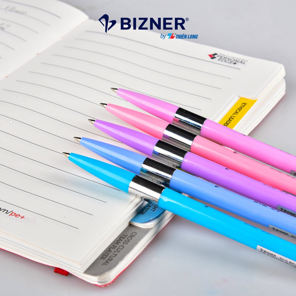 Bút bi màu Pastel Thiên Long Bizner BIZ-09