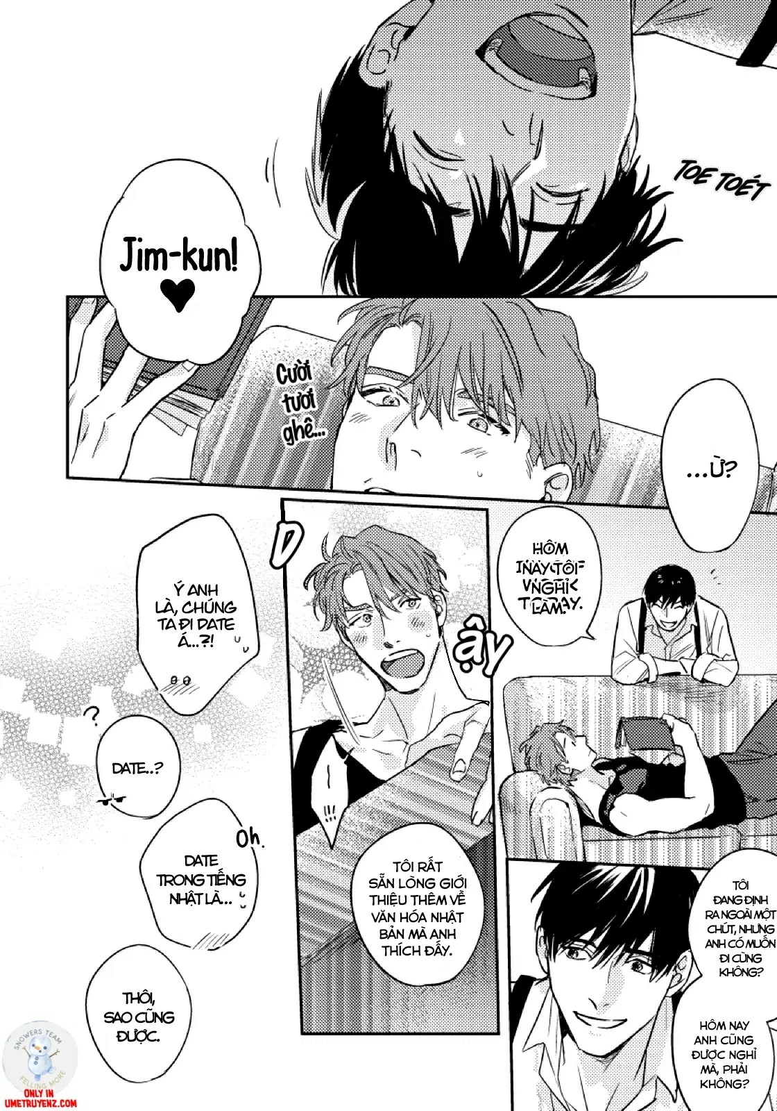 không thể ở một mình chapter 3 6