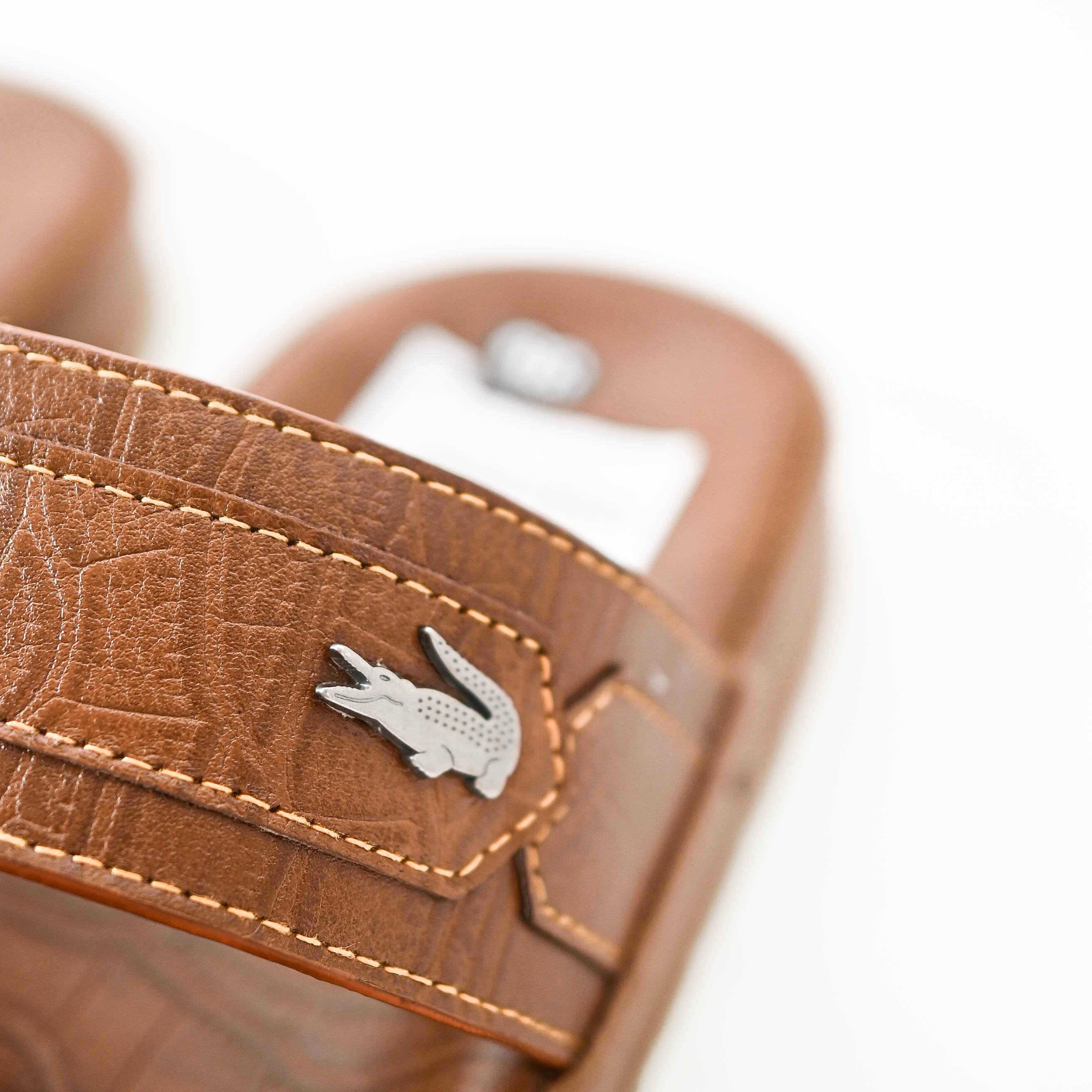 Dép quai ngang nam da mềm