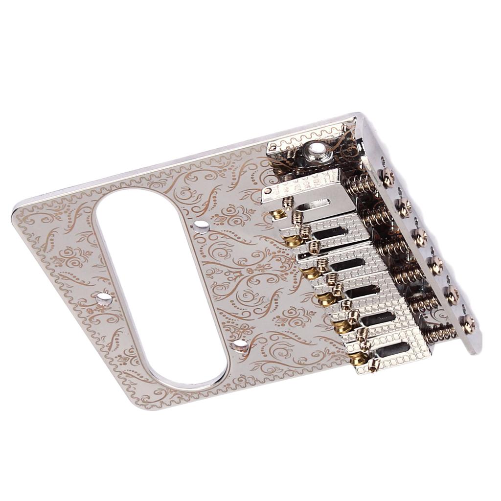 6 Dây Yên Ngựa Cầu Tấm TL Guitar Điện TỰ LÀM Các Bộ Phận Thay Thế