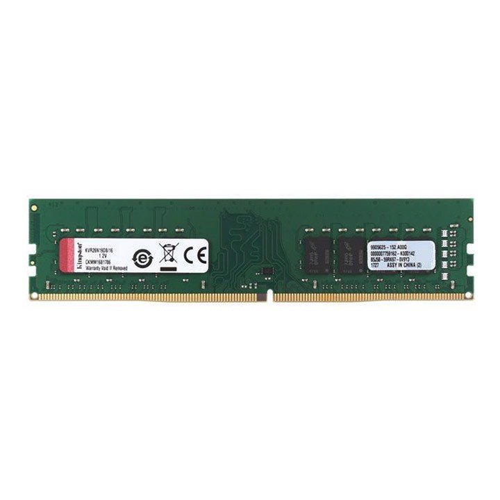 Ram PC Kingston DDR4 16GB Bus 2666Mhz ( KVR26N19D8/16FE ) - Hàng Chính Hãng