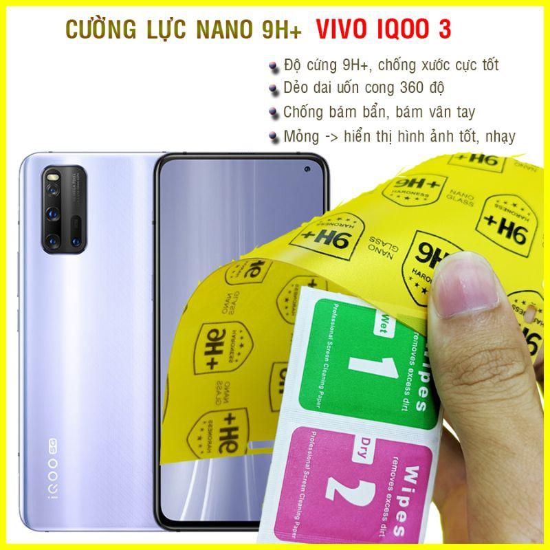 Dán cường lực dẻo nano dành cho  Vivo IQOO 3
