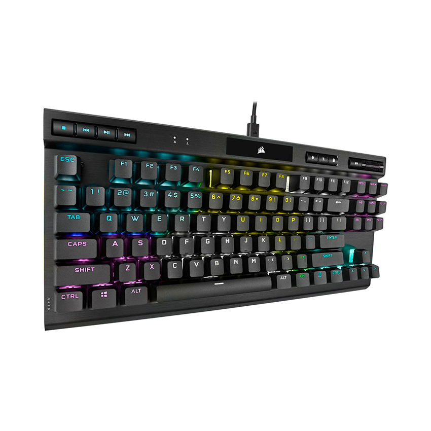 Bàn Phím Có Dây Corsair K70 RGB MX RED-SPEED | TKL | CHAMPION SERIES - Hàng Chính Hãng