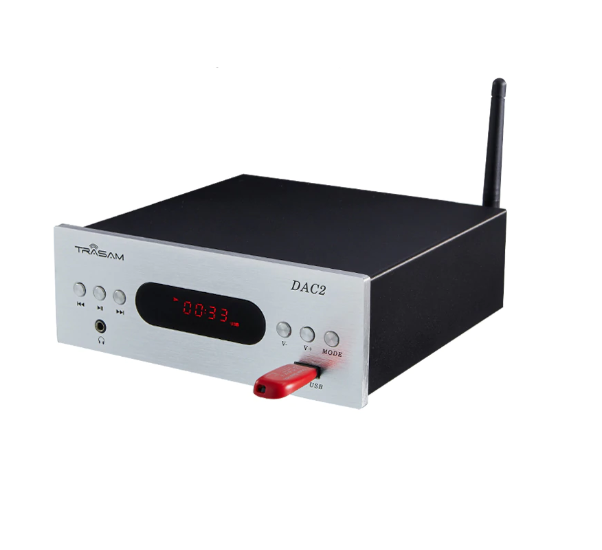 ROGTZ Bộ DAC Giải Mã Âm Thanh Bluetooth 32BIT 192KHZ TRASAM DAC2 PRO - Hàng Nhập Khẩu