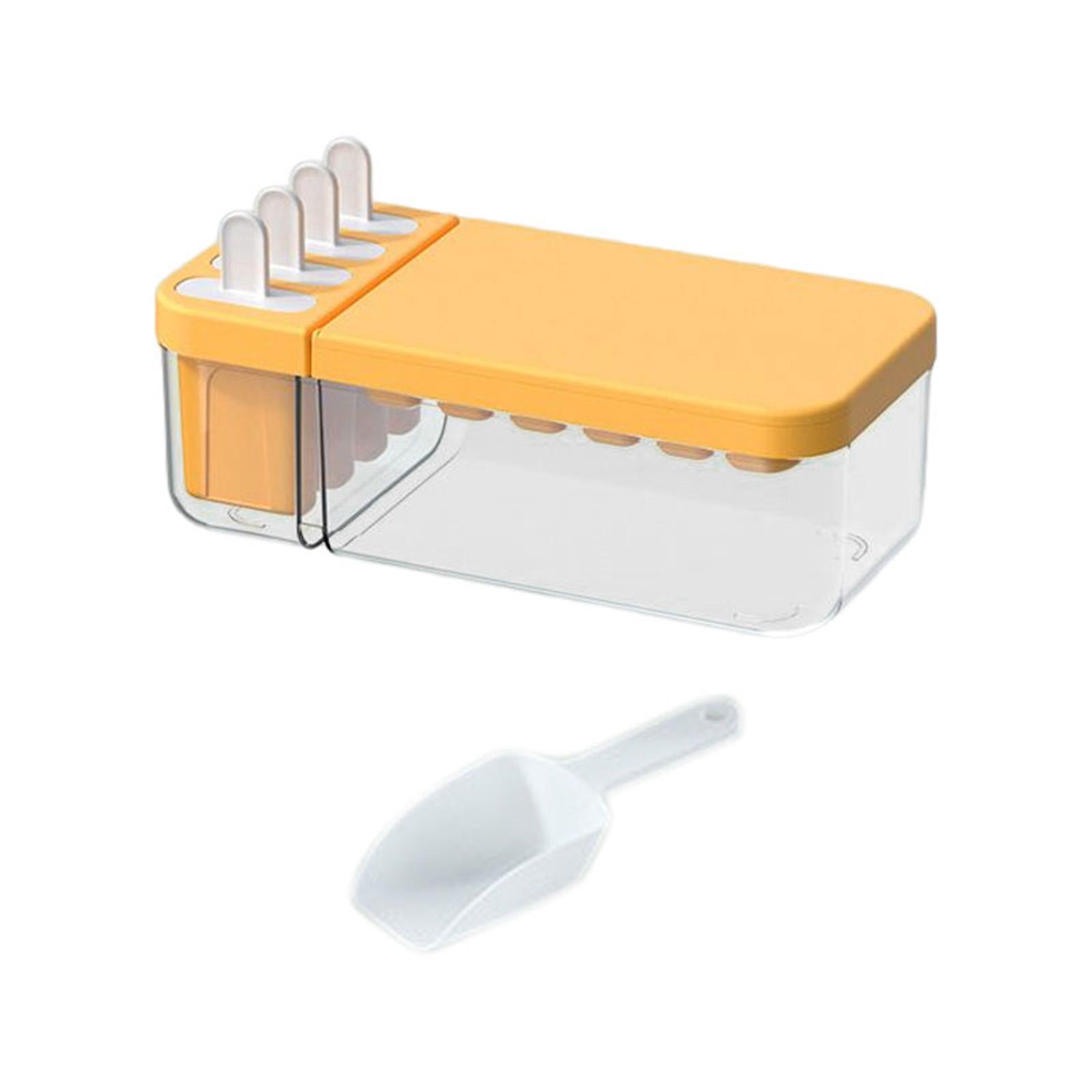 24 Grids Cube Tray Storage Small Ice Cube Trays for Pudding Coffee