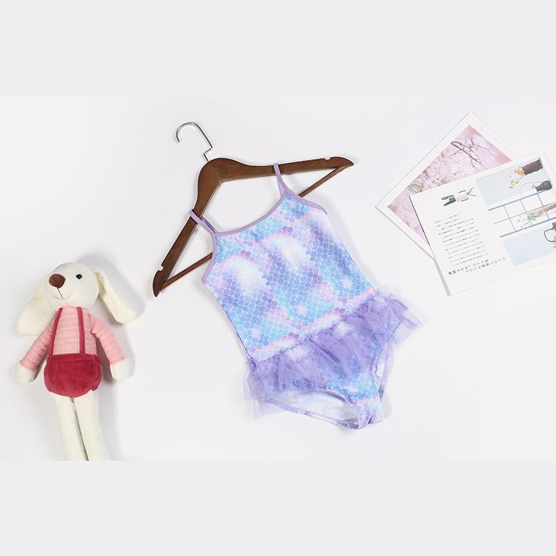 5-14 Tuổi Cô Gái Một Mảnh Tutu Đồ Bơi Trẻ Em Nàng Tiên Cá Các Bạn Nữ Tuổi Teen Áo Tắm Ít Đồ Bơi Trẻ Em Cho bé Gái Đi Biển