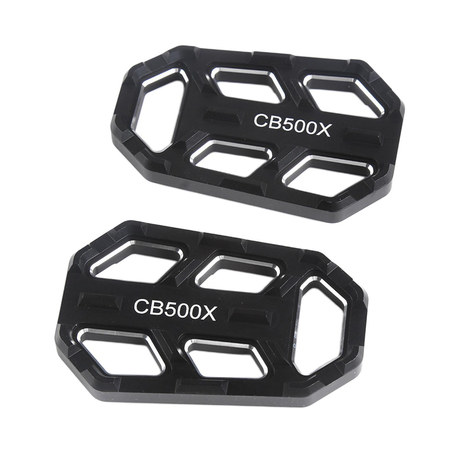 Motorcycle Pedals Rest Footrests for  CB500X Accessories Black