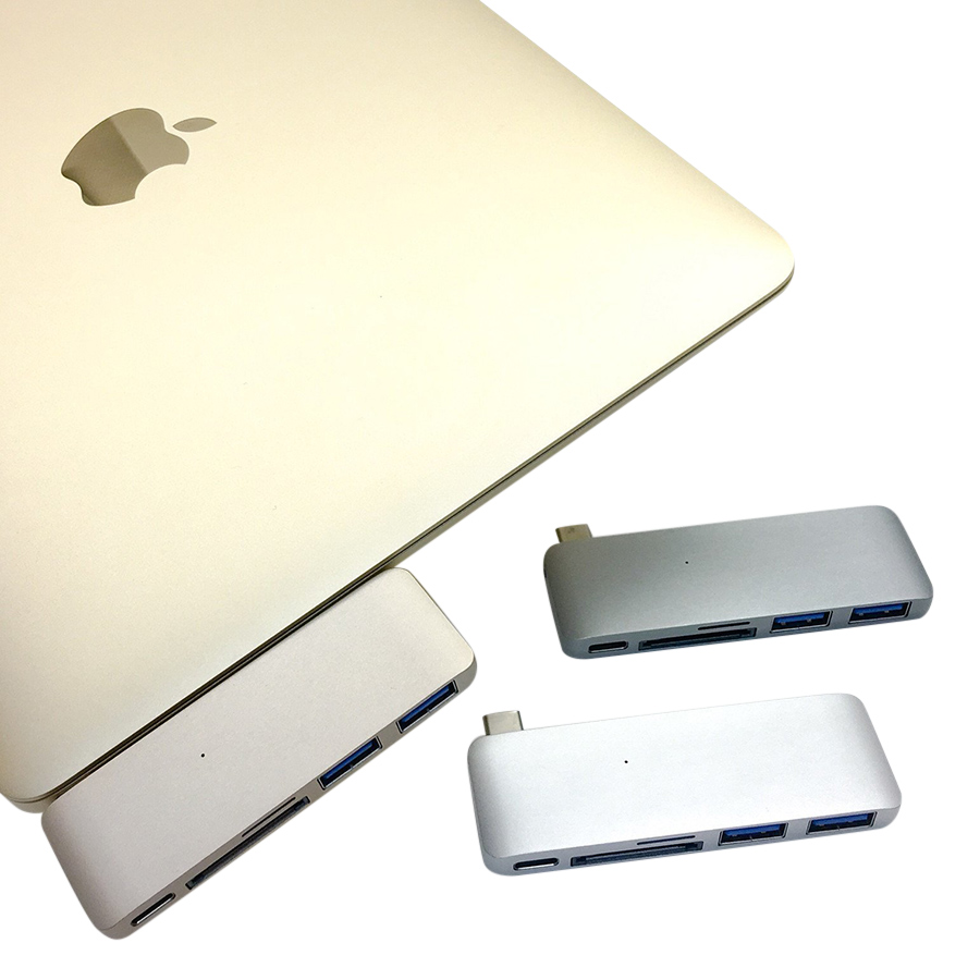 Bộ chia Hub USB-C 5in1 HyperDrive GN21B