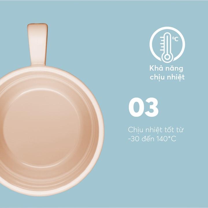 Bộ 02 cốc nước cao Amori 350ml-inochi-chất lượng chuẩn Nhật bản