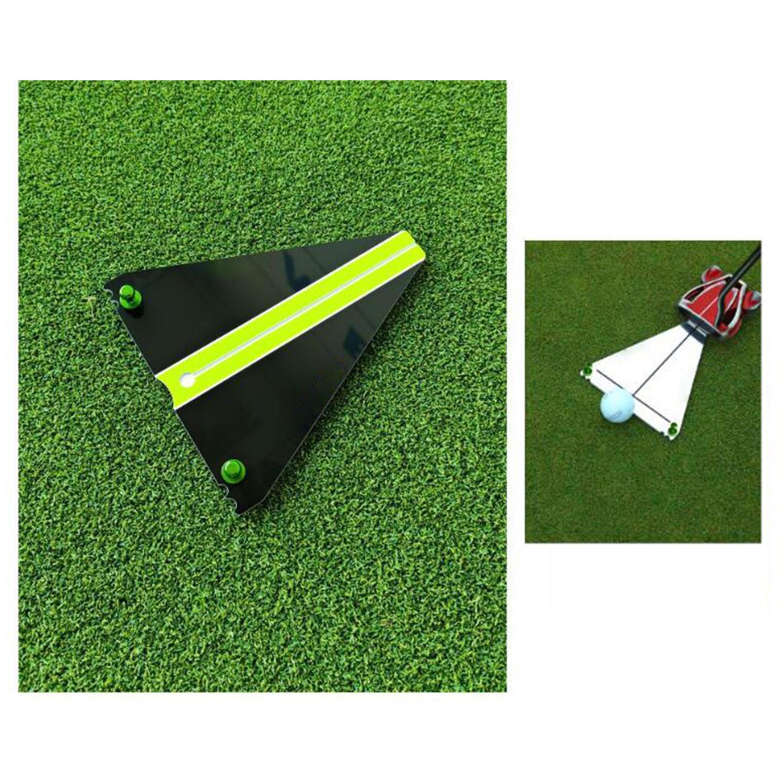 Golf Putting Mirror Training Aid Putting Trainer for Indoor Outdoor Backyard