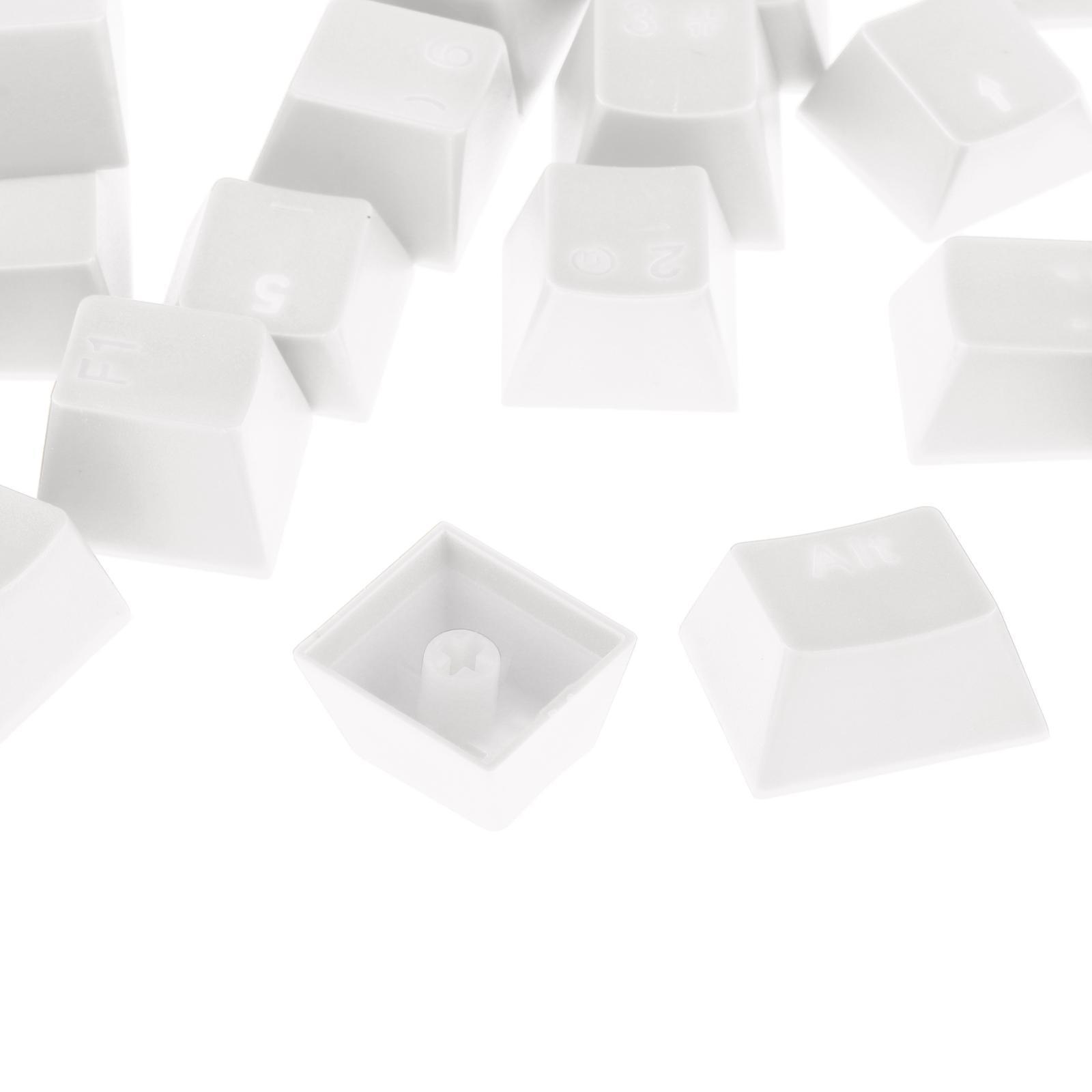 108-Key ABS Translucent Keycaps Key Cap for Mechanical Keyboard