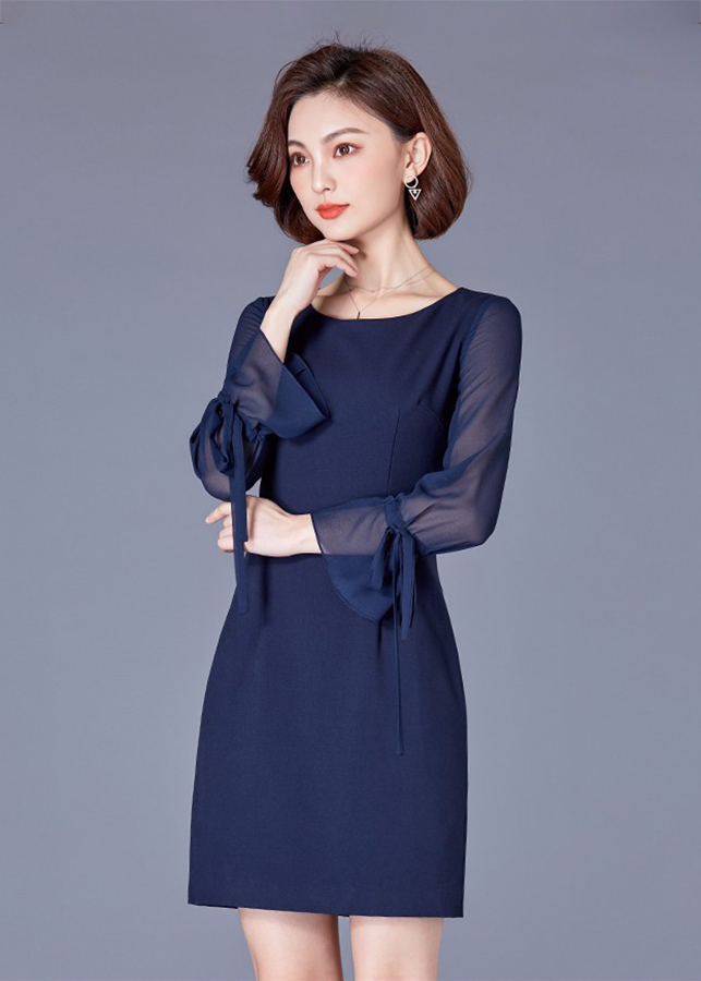 Đầm Nữ Suông Tay Voan DRESS44N -  (Size