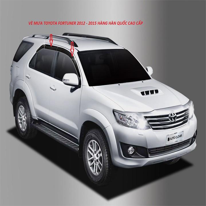 Vè mưa fortuner - vè mưa fortuner 2012 - 2015 hàng hàn quốc cao cấp - vè mưa toyota fortuner