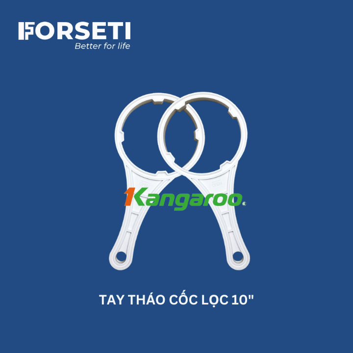 Tay tháo cốc lọc thô Karofi, Kangaroo 10" - Hàng chính hãng