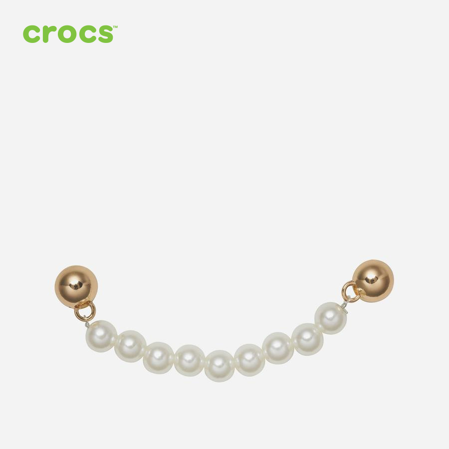 Huy hiệu jibbitz unisex Crocs JB Elevated Pearl Chain