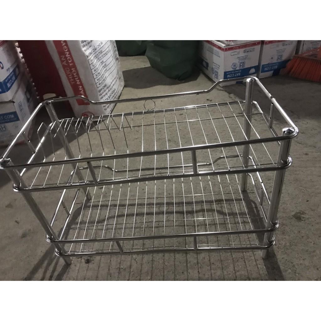 Combo trạn bát inox 2 tầng + ống đũa inox loại dày hàng đẹp