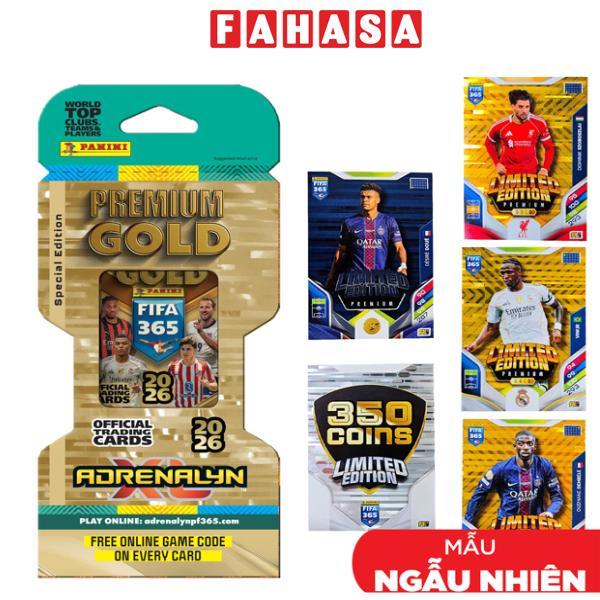 Gói Thẻ Hình Fifa 365 2026 Adrenalyn - Hoàng Kim - Panini