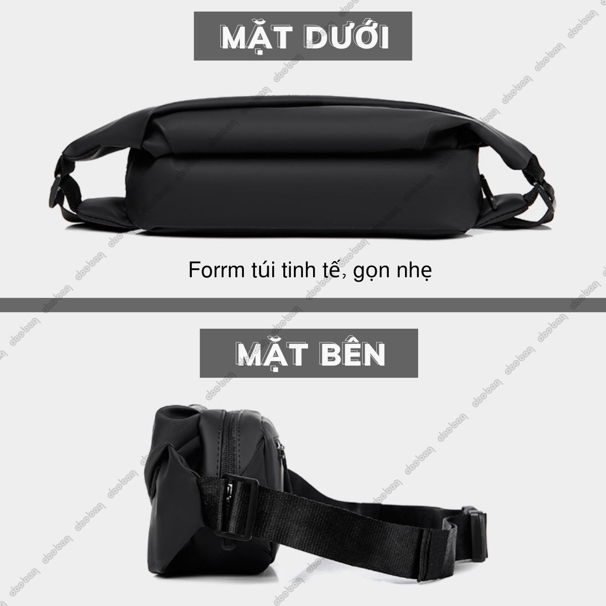 Combo Túi đeo chéo và Balo thời trang Doo Bag chất vải cao cấp chống nước mang đi học đi chơi tiện lợi