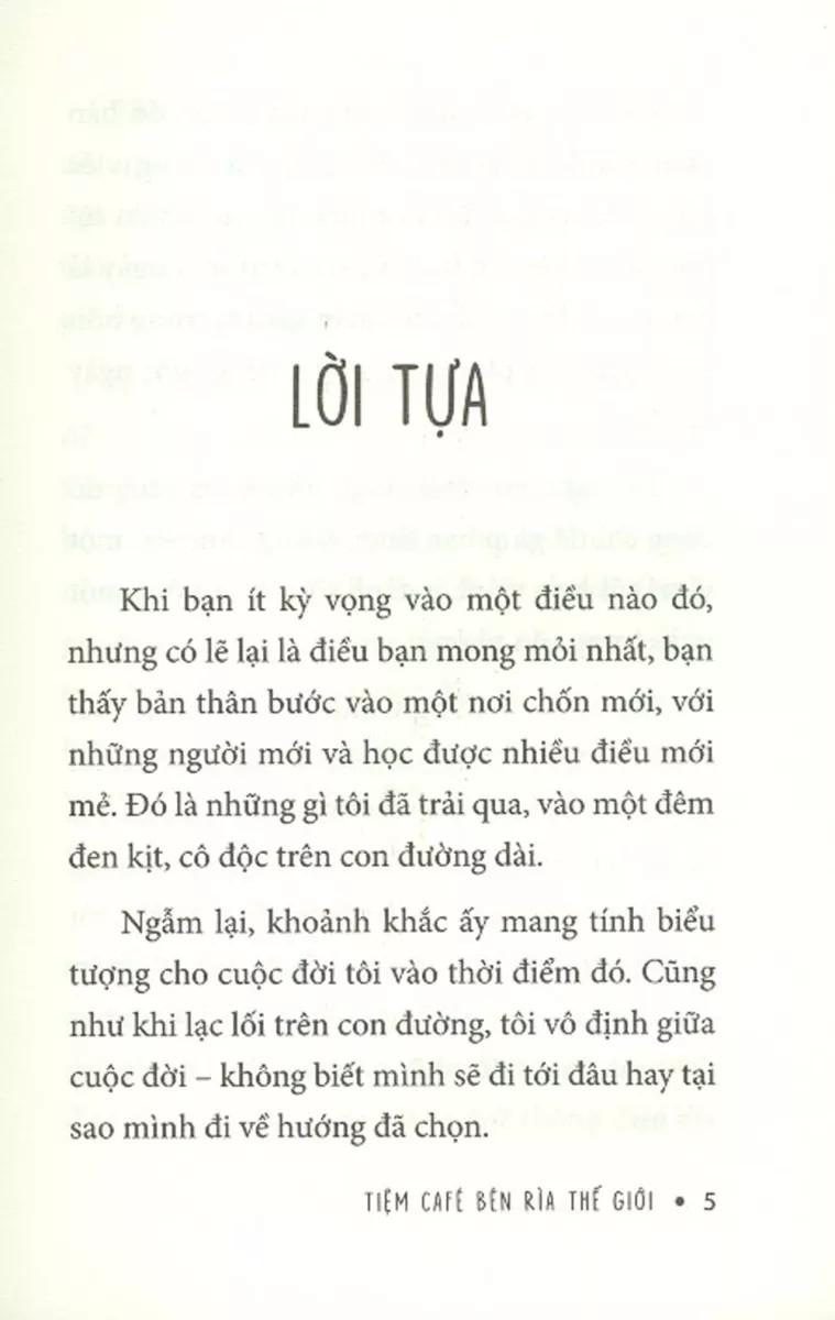 Tiệm Café Bên Rìa Thế Giới