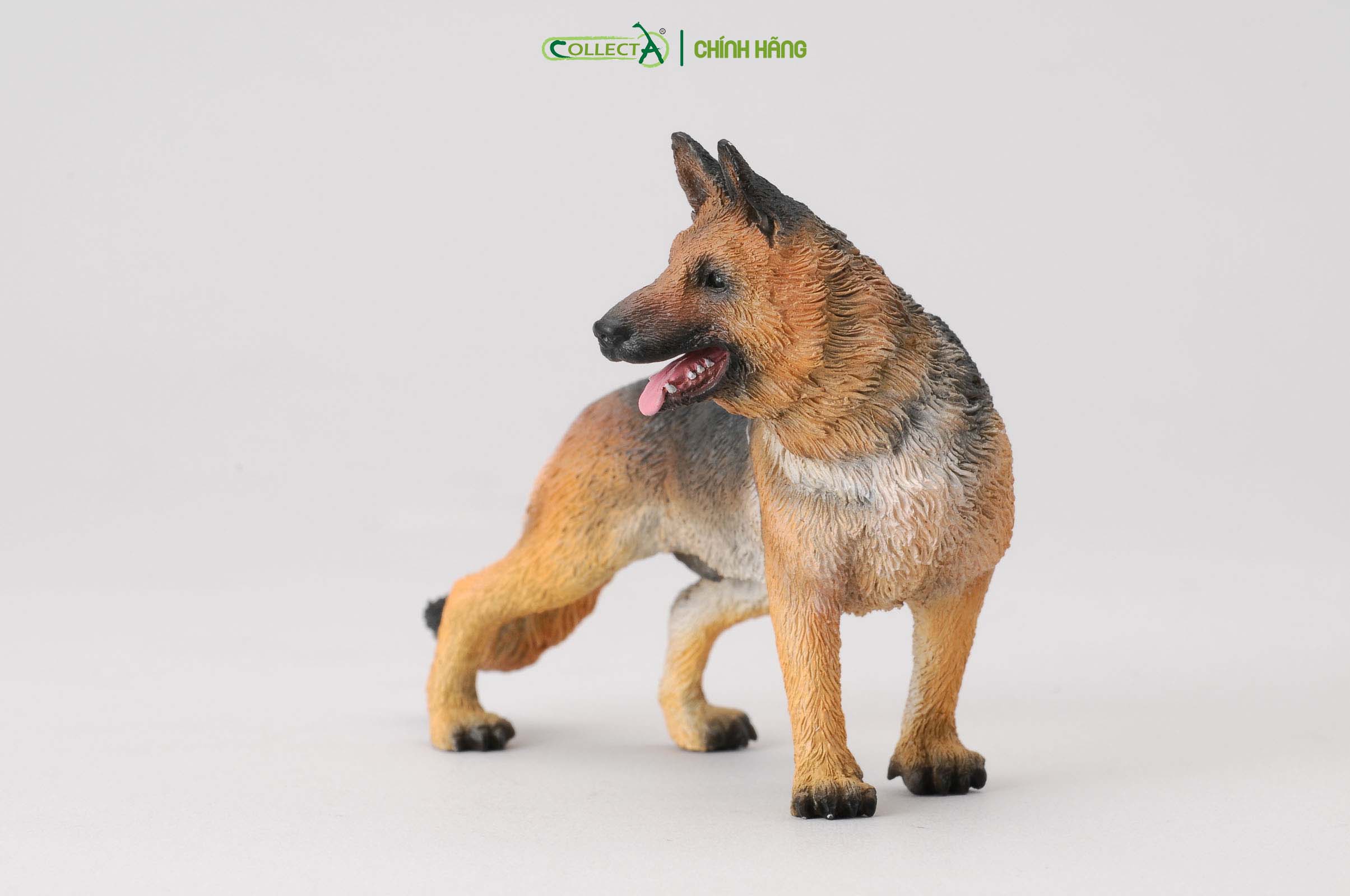 Mô hình thu nhỏ: Chó Shepherd - German Shepherd, hiệu: CollectA, mã HS 9650010[88552] -  Chất liệu an toàn cho trẻ - Hàng chính hãng