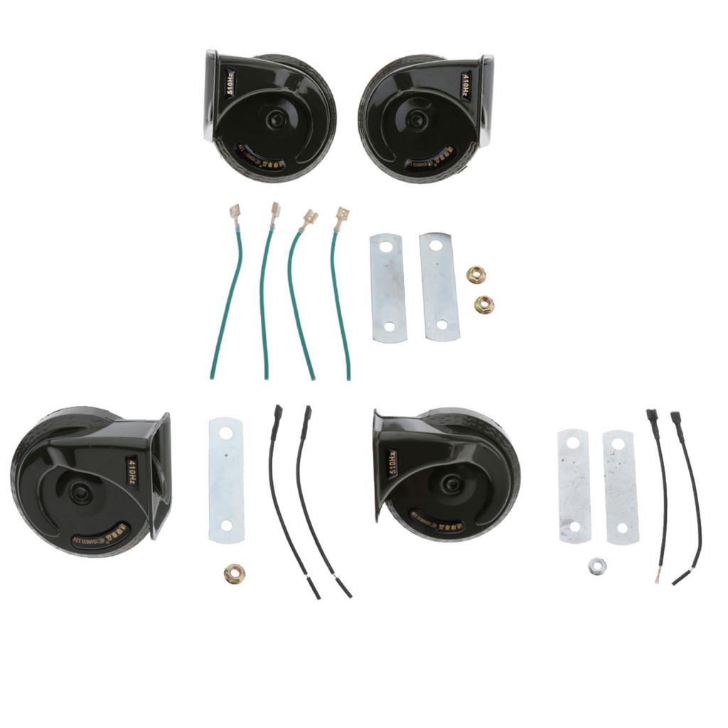 12V Loud 110db 510Hz Motorcycle  Bike ATV  replacement w/Bracket