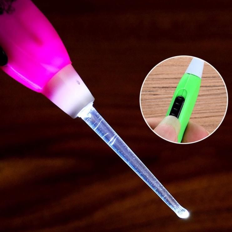 Lấy ráy tai có đèn 3 đầu Duashop