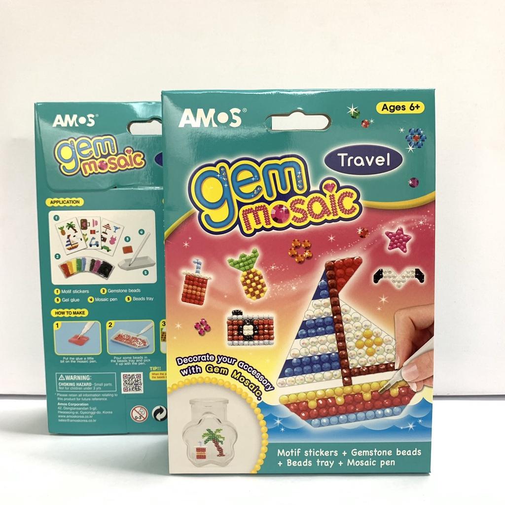 Hình ảnh Khuôn xếp hình và dụng cụ nhập khẩu Hàn Quốc AMOS Gem Mosaic