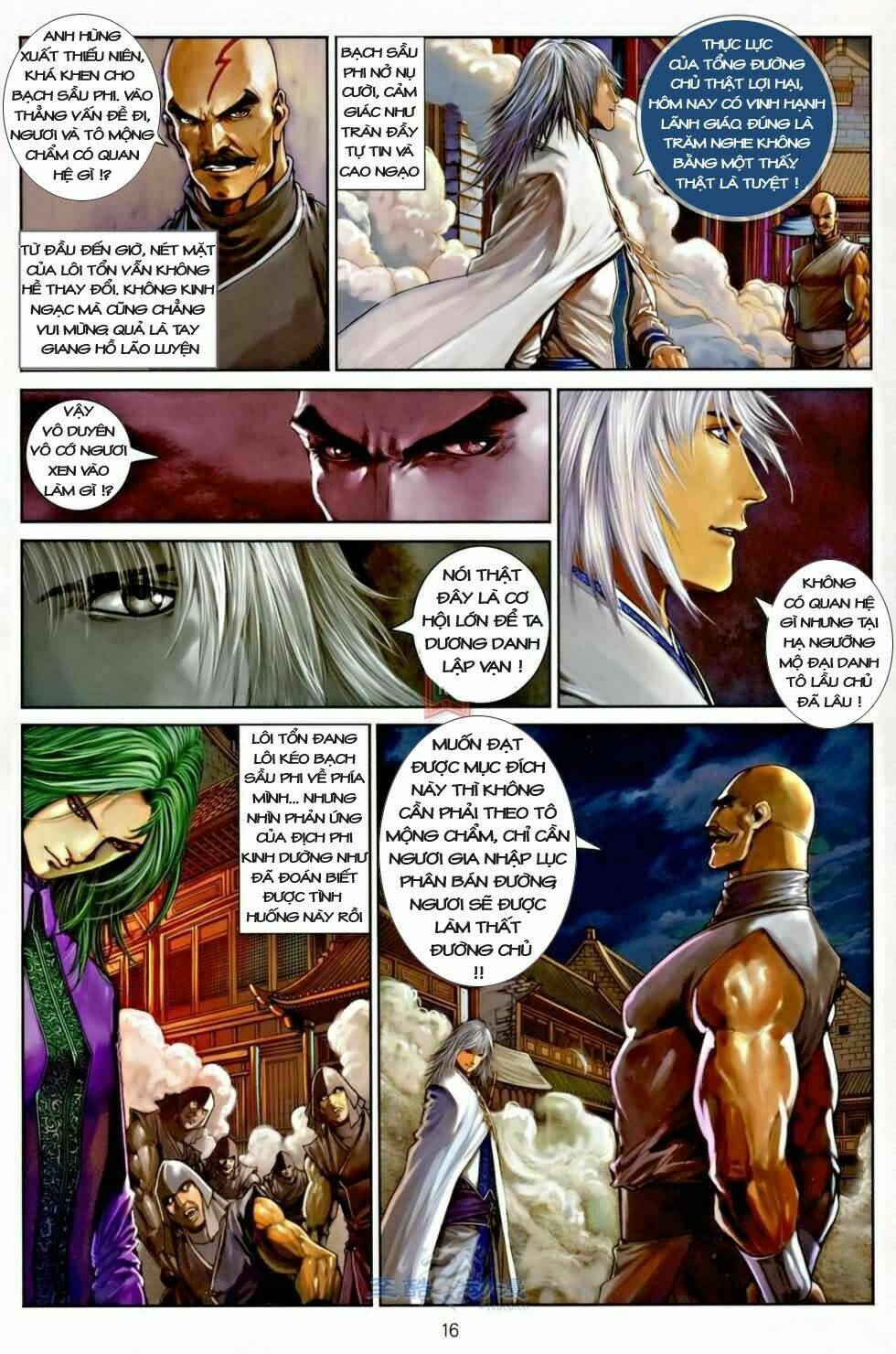 ôn thuỵ an quần hiệp truyện chapter 3 14