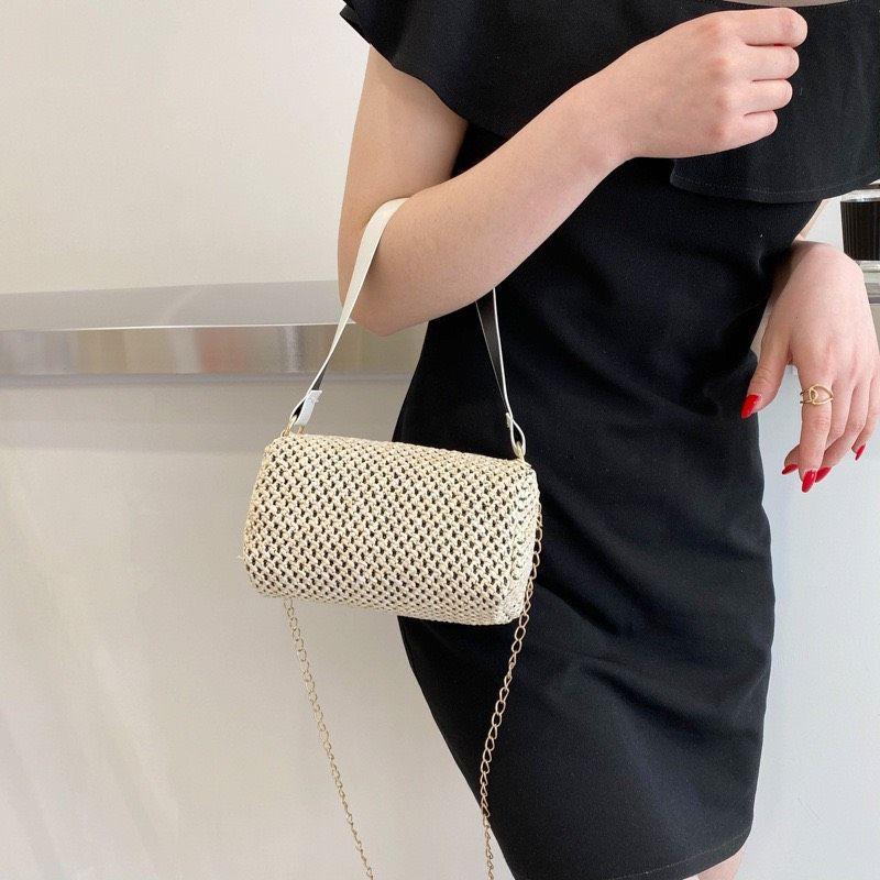 NEW.Túi Nữ Đeo Vai Mặt Lưới Độc Lạ Siêu Xinh
