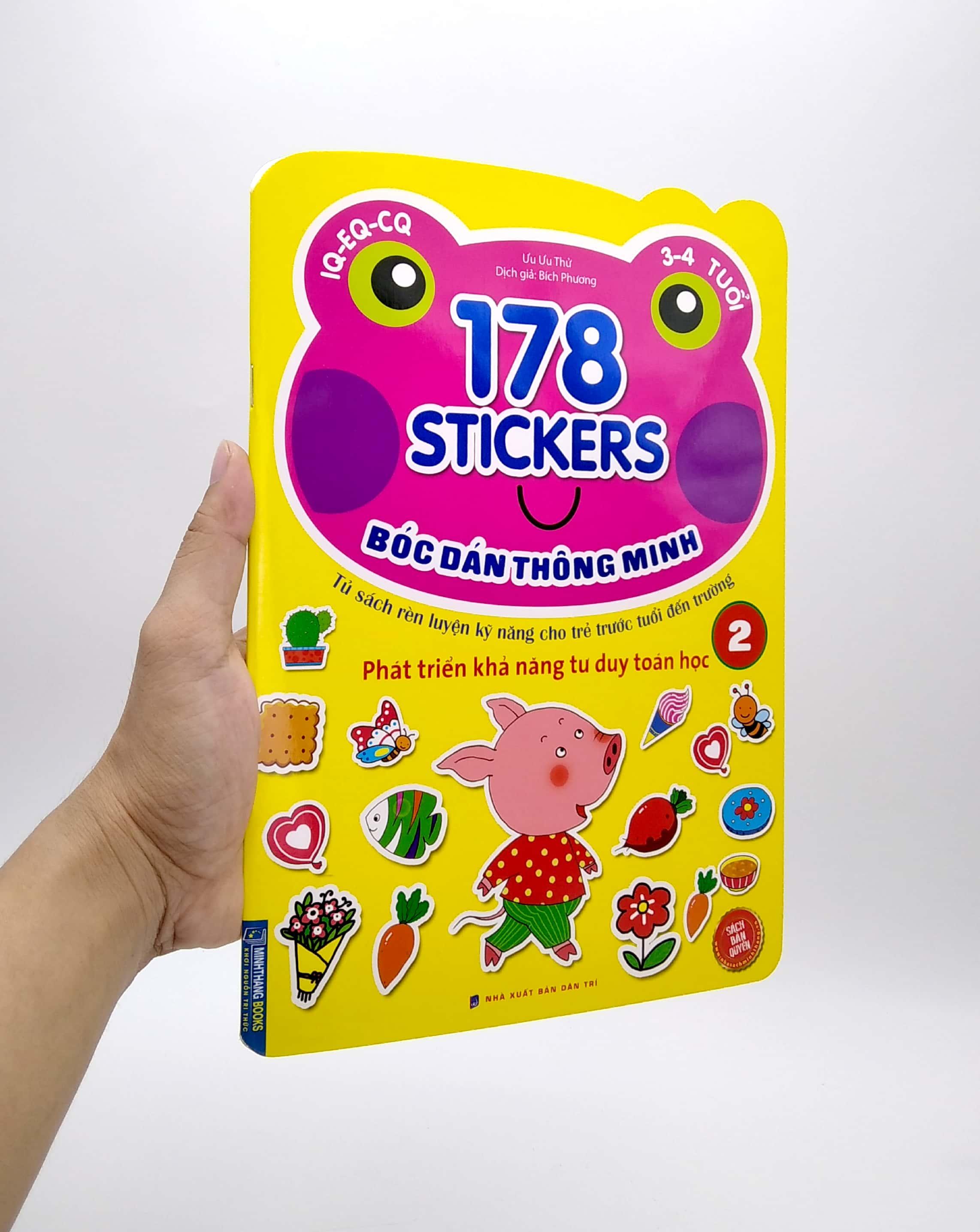 178 Stickers - Bóc Dán Thông Minh Phát Triển Khả Năng Tư Duy Toán Học - Tập 2