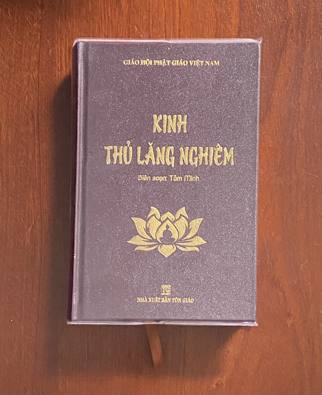 Kinh Thủ Lăng Nghiêm - Tâm Minh (Bìa Da đen)