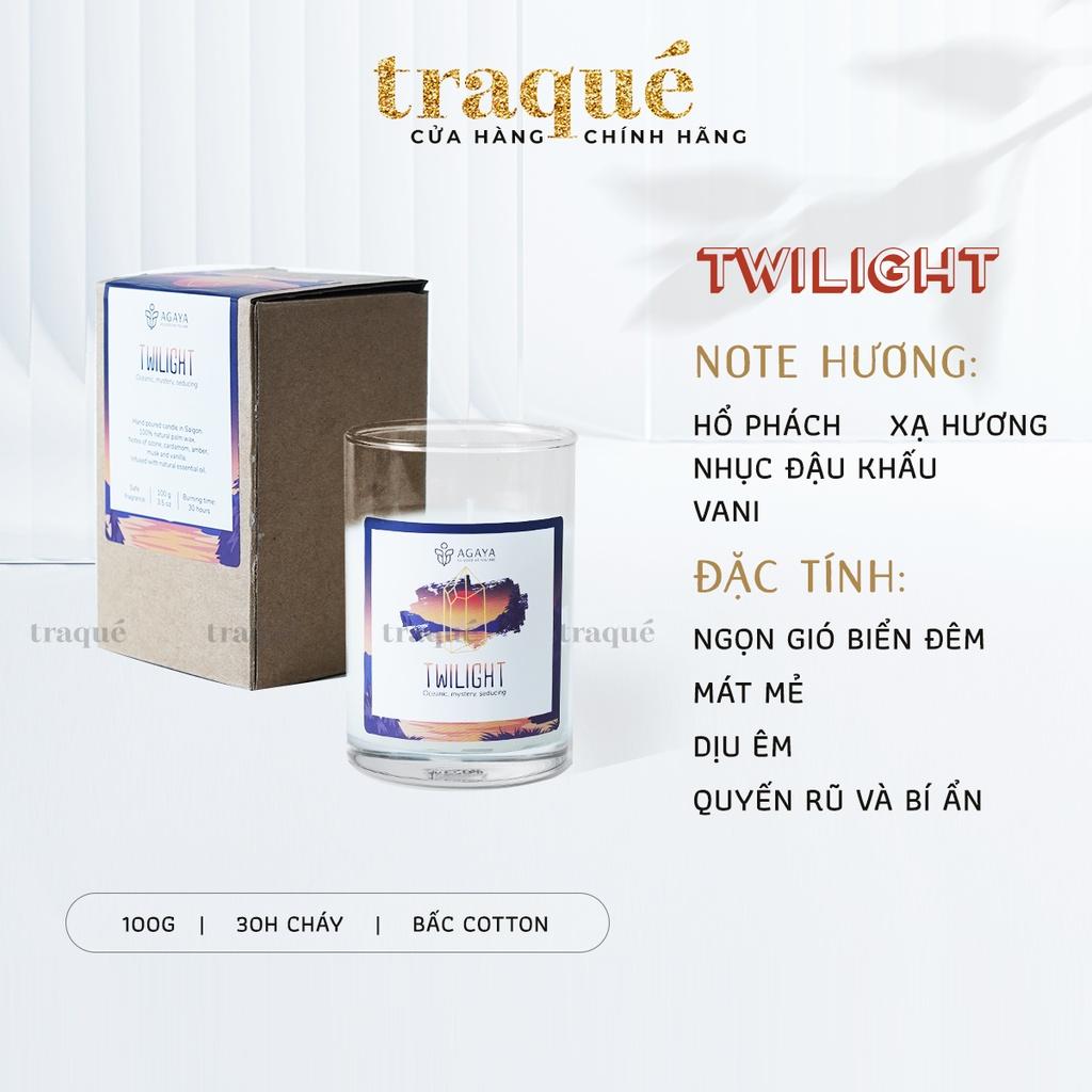 Nến thơm Candle Cup/Agaya - Hương khơi gợi đặc điểm địa danh TWILIGHT