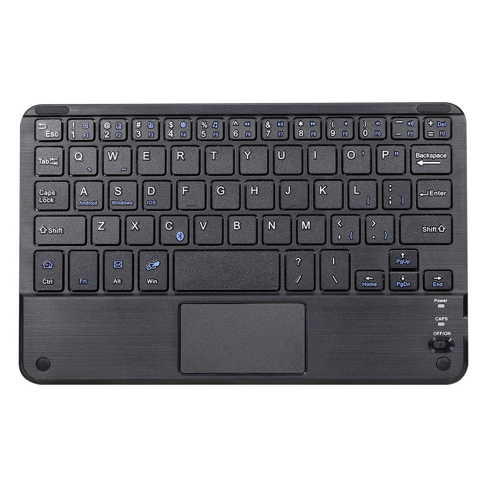 Bàn phím BT 3.0 không dây 59 phím mini siêu mỏng với Touch Pad Hỗ trợ Hệ thống Android Windows iOS